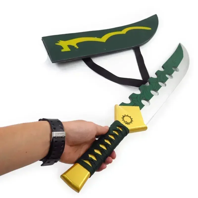 

73cm Seven Deadly Sins Meliodas Demon Sword replica prop knife scabbard suitable child cosplay costume parties toy