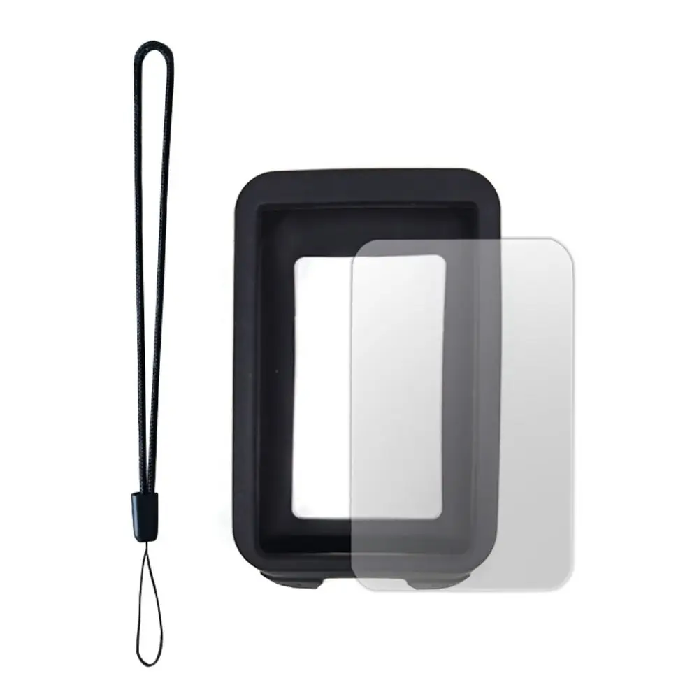 Силиконовый защитный чехол для велосипедного компьютера со шнурком, противоударная защитная пленка для экрана, прочная защита от царапин для iGPSPORT iGS800