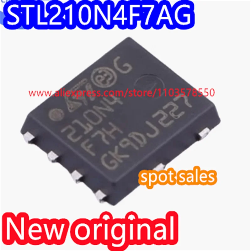 10PCS  Brand new original STL210N4F7 STL210N4F7AG 40V/120A 210N4F7 SMT MOS tube 210N4F7H