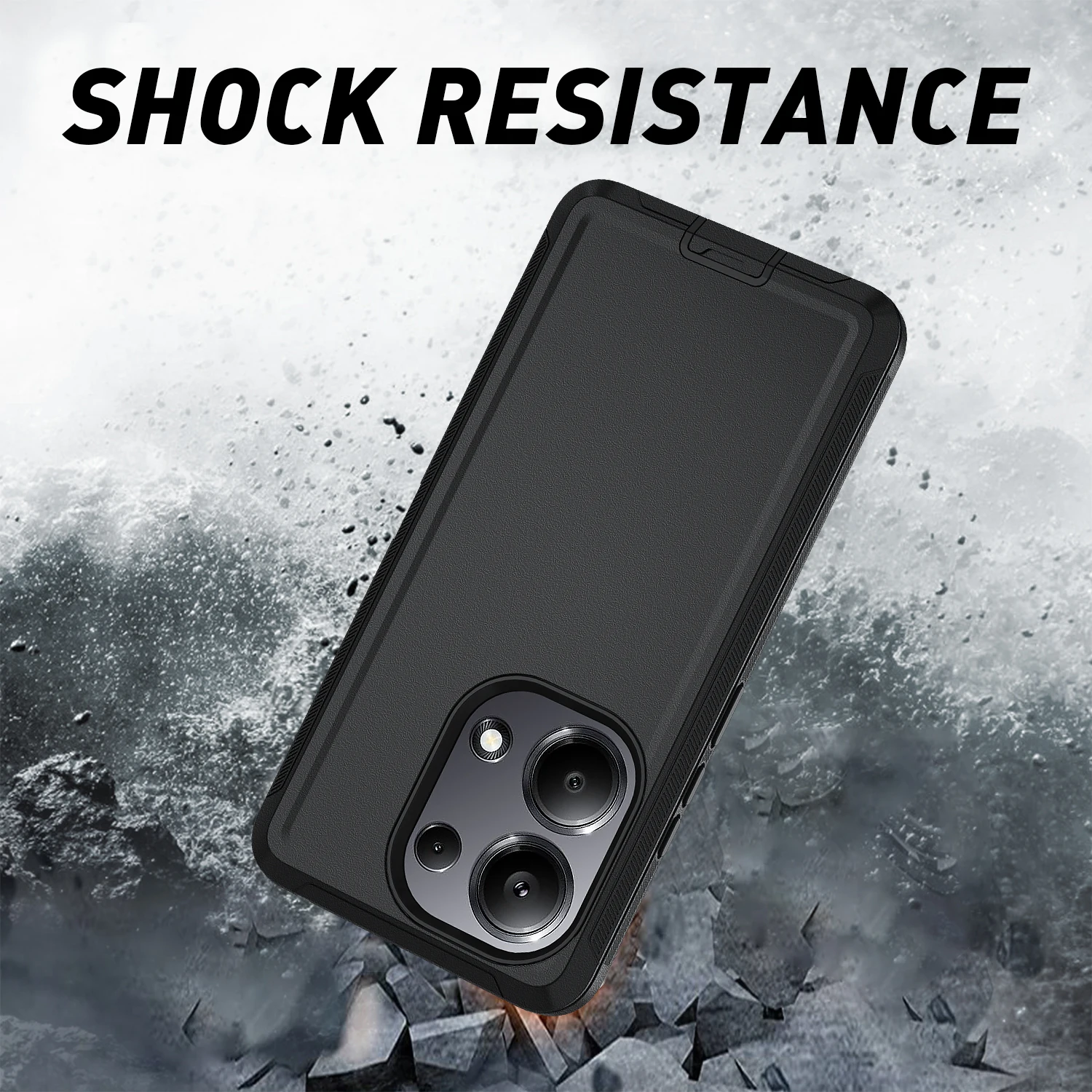 For Samsung Galaxy A02S A03S A04E A05 A05S Armor Shockproof Heavy Duty Tough Dustproof Case Anti-Scratch Rugged Protective Cover