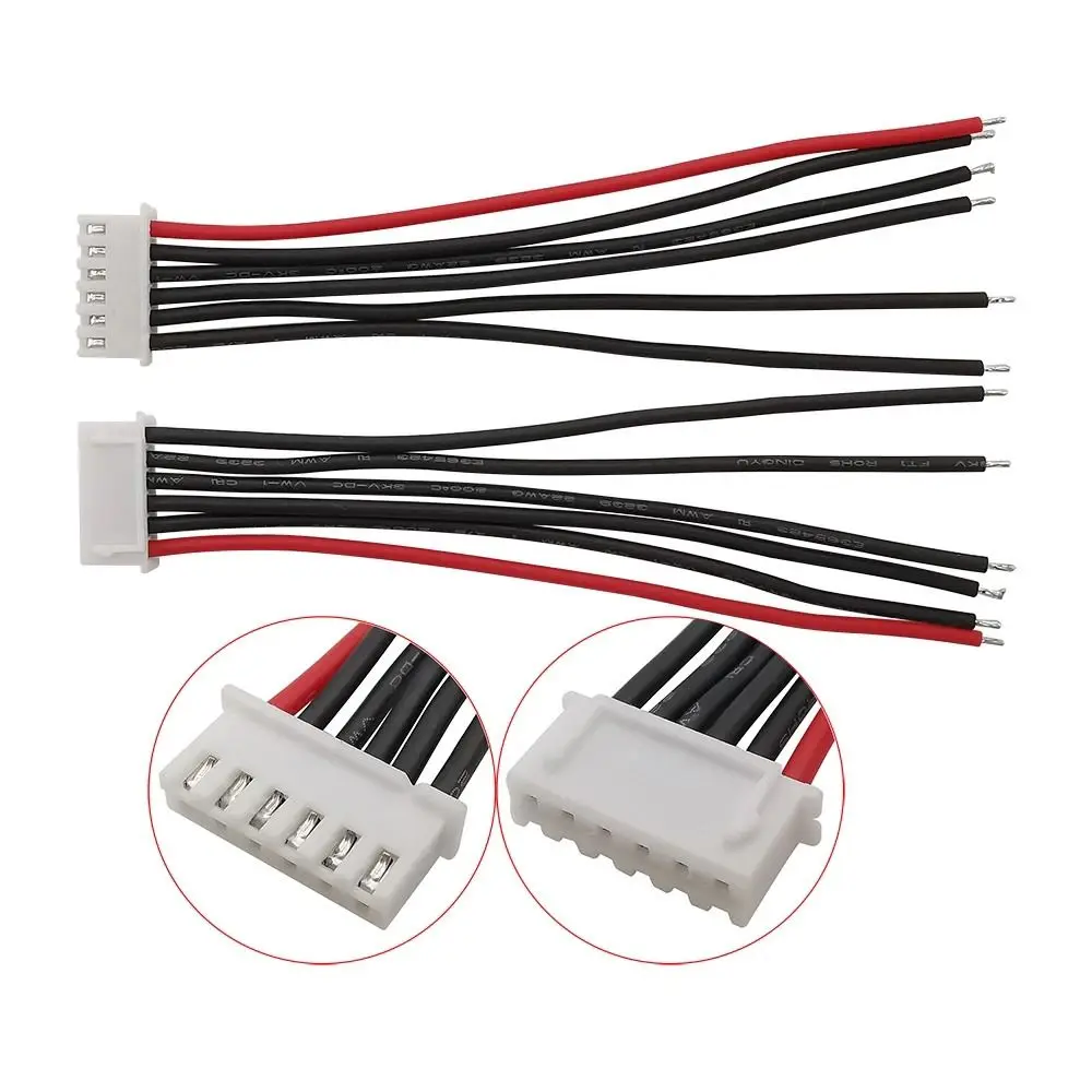 10CM RC Lipo Battery Balancer Charger Plug 1S 2S 3S 4S 5S 6S 7S Silicone JST-XH Balancer Cable Aircraft Model view 3