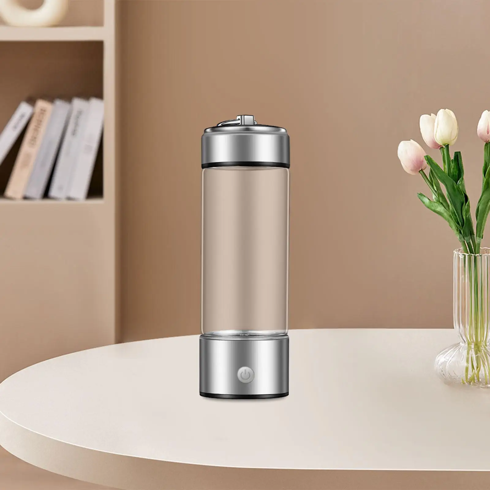 خفيفة الوزن USB قابلة لإعادة الشحن زجاجة مياه ، كوب متين ، زجاج ماء ، لياقة بدنية ، مكتب رياضي ، يومي ، خارجي