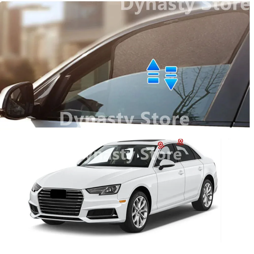 Suitable for Audi A4L 2017-2024 Magnetic Window Sunshade Front Windscreen Rear Side Curtain Sunshade