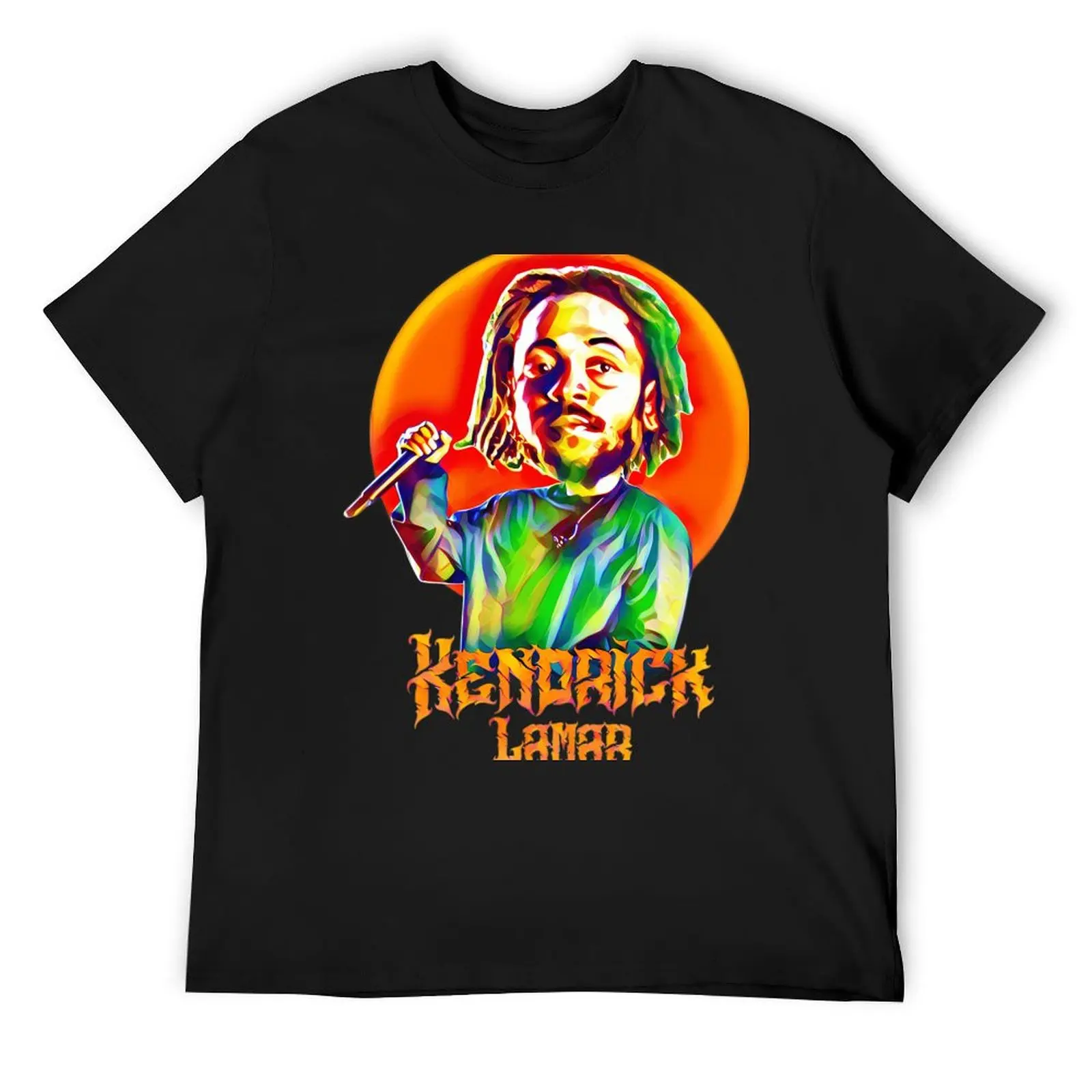 Kendrick big head wpap art T-Shirt baggy shirts plus size clothes cute tops heavy weight t shirts for men