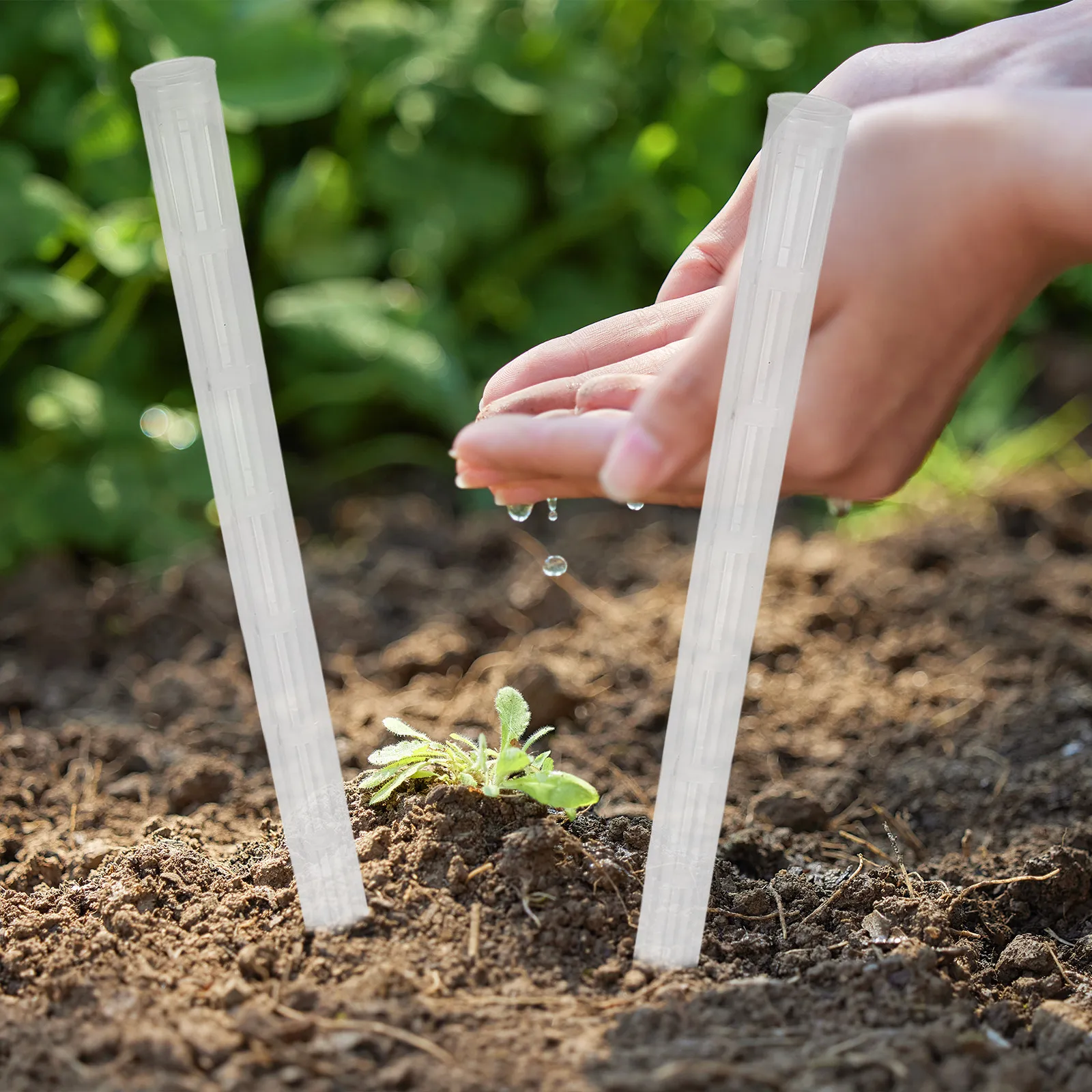 10Set Plant Root Ventilation Stakes Breathable Soil Rods Drainage for Potted Plants Root Health Booster Air Flow Houseplant Care view 3