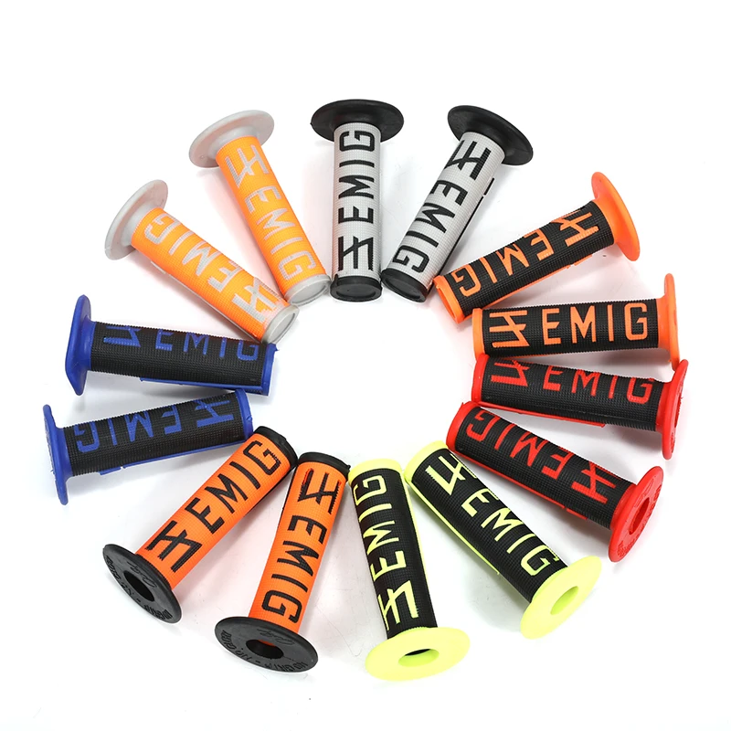 AliExpress PowerMotor 7/8 " 22mm 24mm Motorcycle Handlebar Grips For KTM YAMAHA Honda SX EXC SXF KLX CRF YZF WRF Universal Rubber Grip Dirt Pit Bike