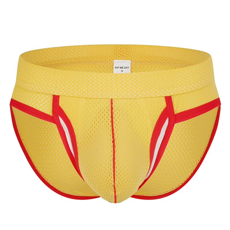 

Low Waist Underpants Elastic Pouch Elastic Sexy Underpants for Men Breathable Design Comfortable Fit