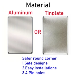 Tolle Vintage Food Metal Signs Zone Pizza Pub Plattenstange Dekoration für Haushaltsplakate hausgemachte Pizza Italienische Wandkunstplatte 8 Hauptverkaufsdekoration Pizza - №7