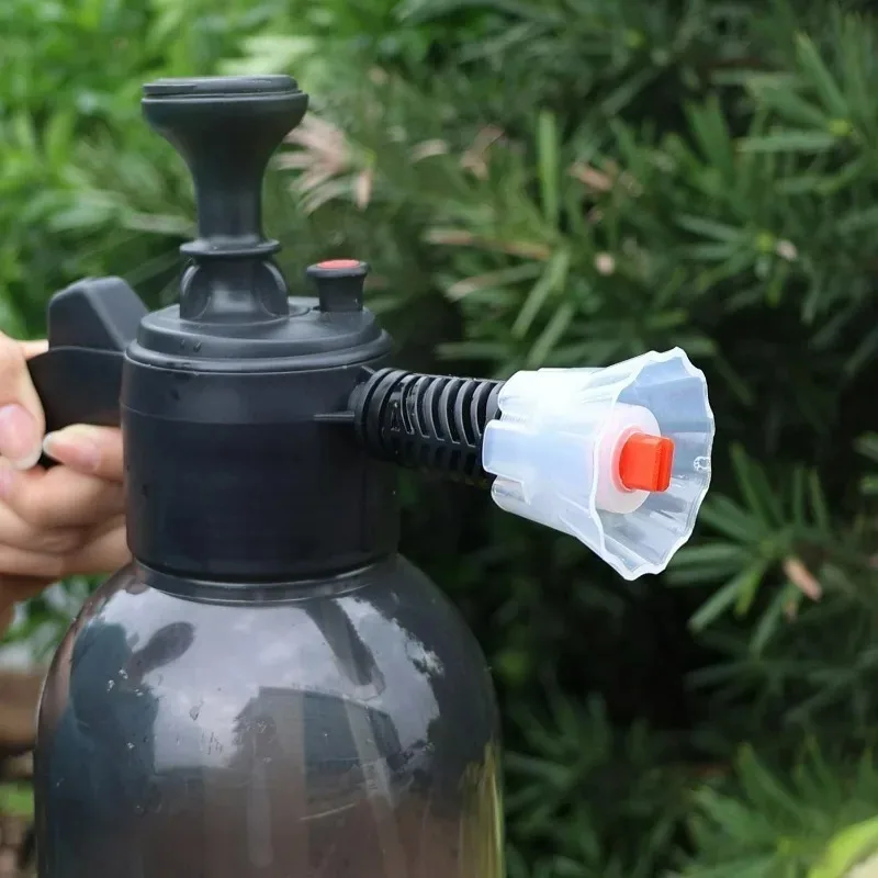 Car Wash Spray Gun Cleaning Tool Fan-Shaped Wind-Resistant Nozzle Car Wash Foam Dispenser with Manual Pump Foam Sprayer Parts
