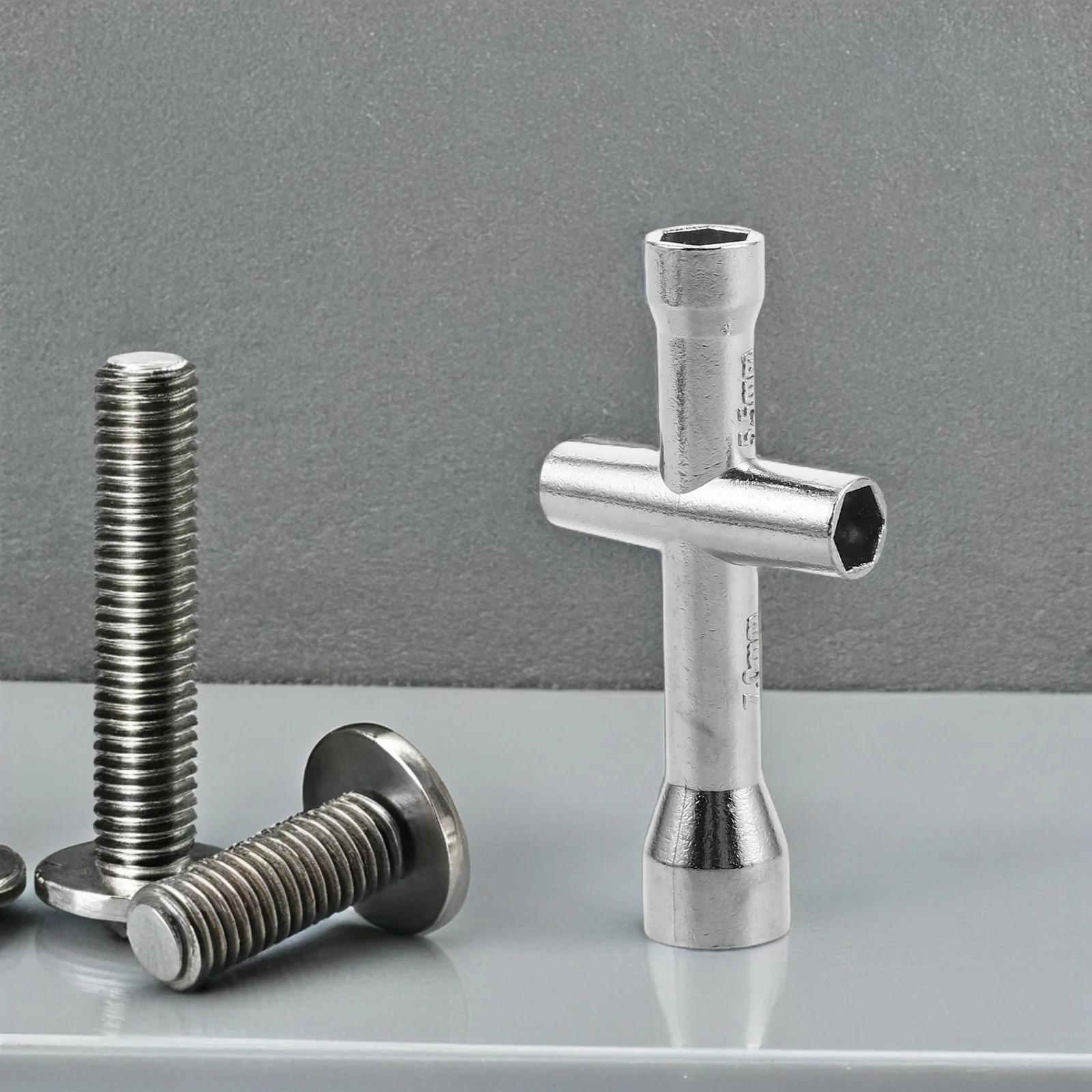 

Mini Cross Socket Wrench M2/M2.5/M3/M4 Nut Tool For Rc Car Truck Repair Multi-Size Maintenance Spanner Hand Tool