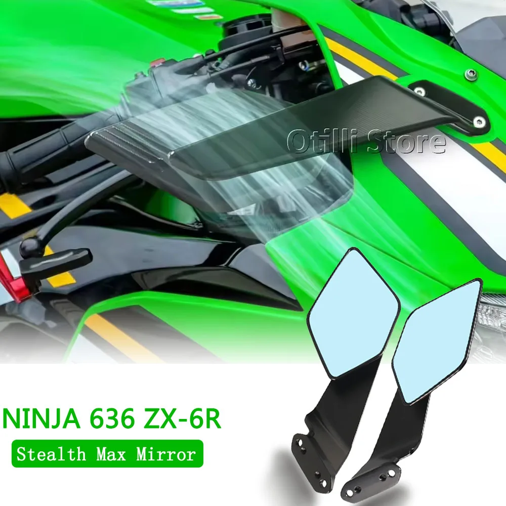 

2025-2019 Ninja 636 ZX-6R Mirror For Kawasaki Ninja636 ZX-6R Accessories Ninja 636 ZX6R New Motorcycle Rear View Side Mirror