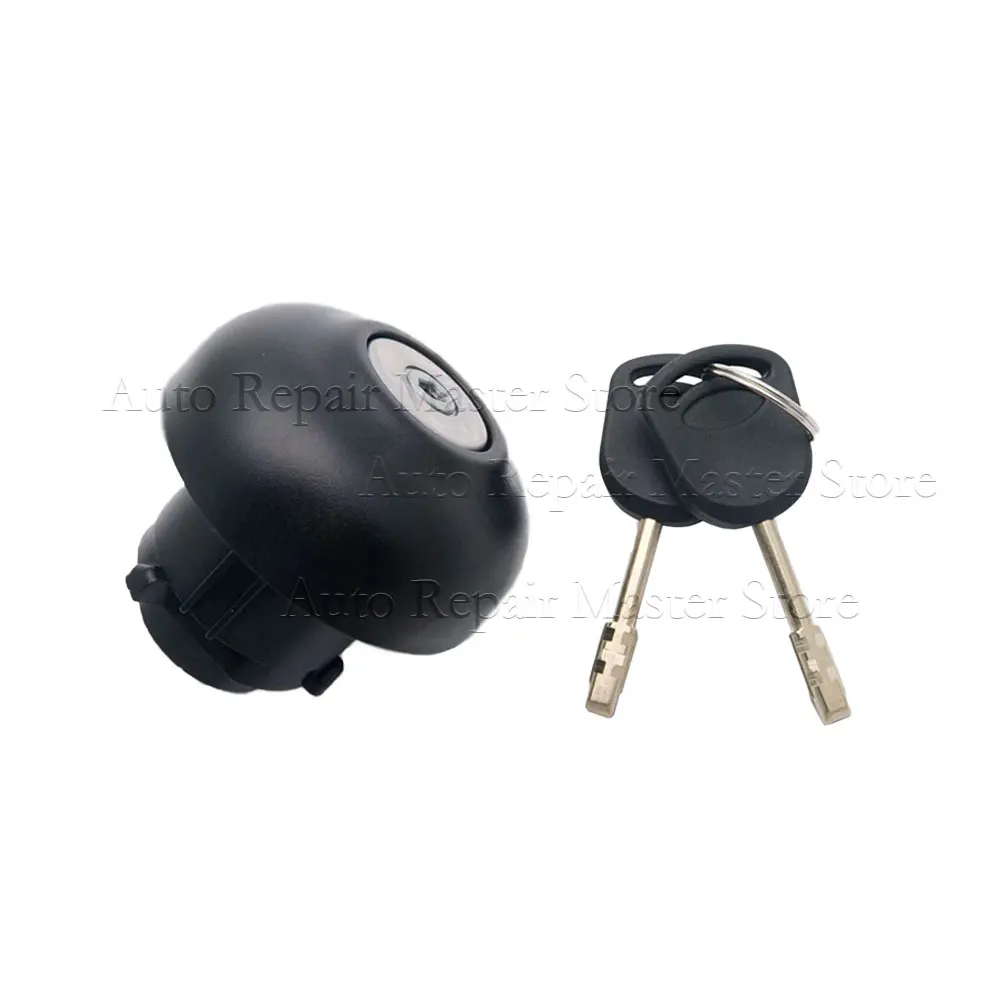 Fuel Tank Filler Cap Cover Lock With 2 Keys 1715043 9C119K163AA For FORD TRANSIT MK7 2006-2018
