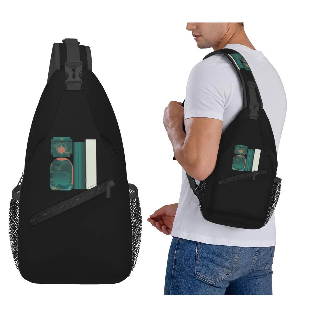 

Kaedehara Kazuha Genshin Impact Fan Art нагрудная сумка мужской рюкзак через плечо нагрудная сумка дорожный походный рюкзак сумка на плечо