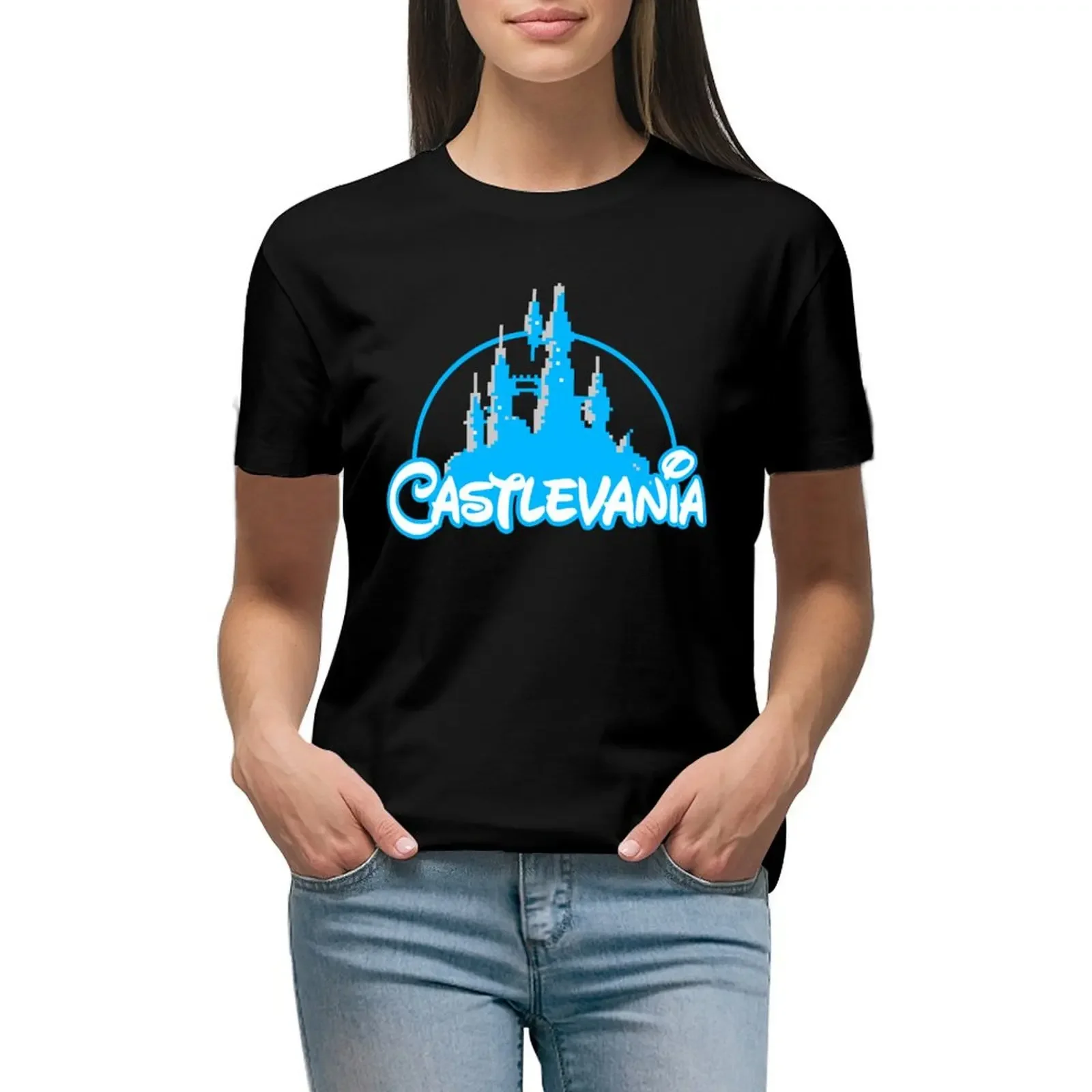 Castlevania T-Shirt customizeds summer tops quick drying aesthetic clothes womans clothing