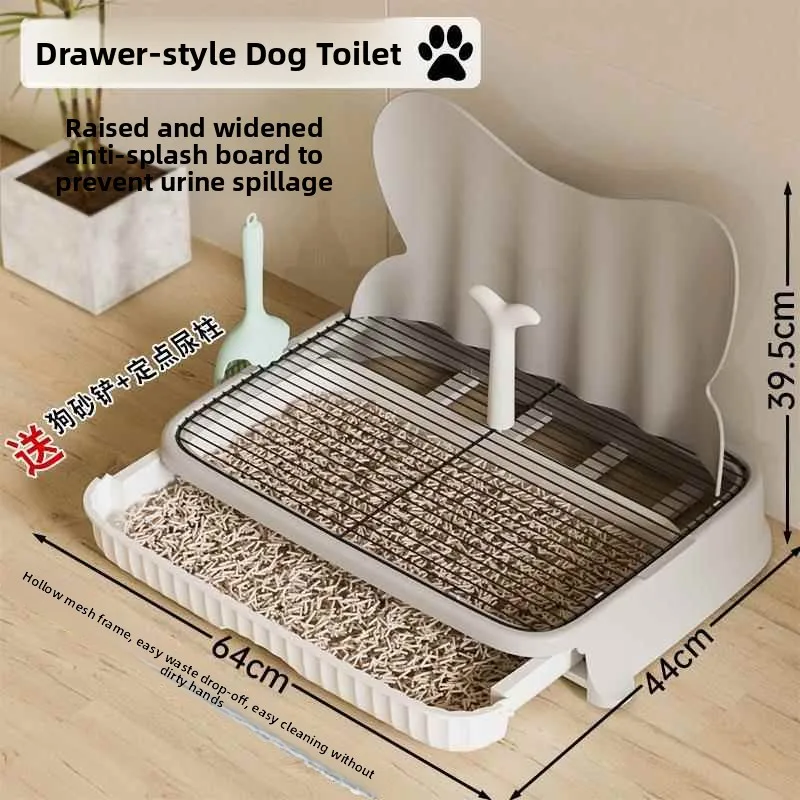 

Dog Toilet Trays Anti-Poo Traps Small And Large Dogs Urinal Pans Pet Toilet Accories Foldable M Size Normal Specin