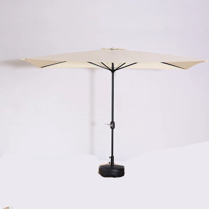 

Factory Wholesale Custom Garden Umbrella Beach Umbrella with Water Injection Base for Promotional Gifts.