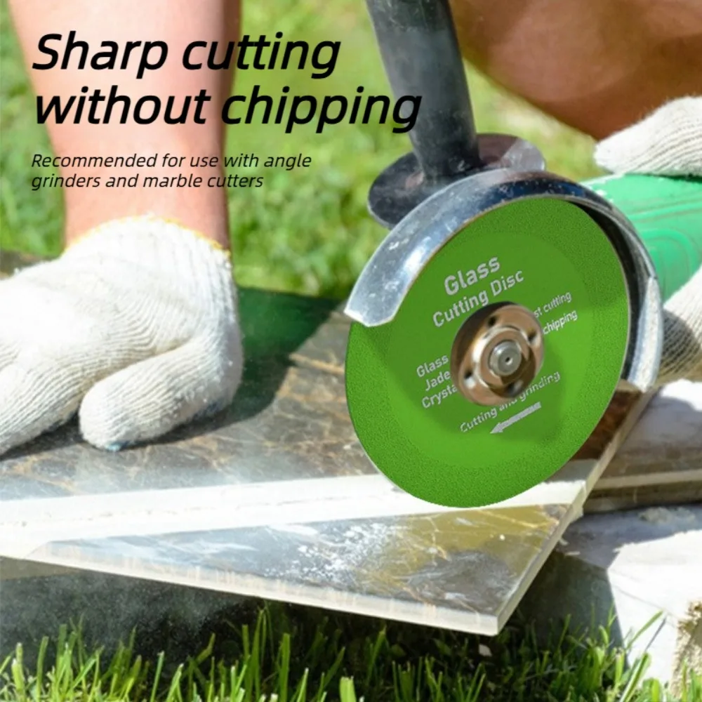 

1/3pcs Glass Cutting Disc Diamond 100mm Marble Saw Ceramic Tile Jade Crystal Wine Bottles Grinding Chamfering Glass Cutting Tool