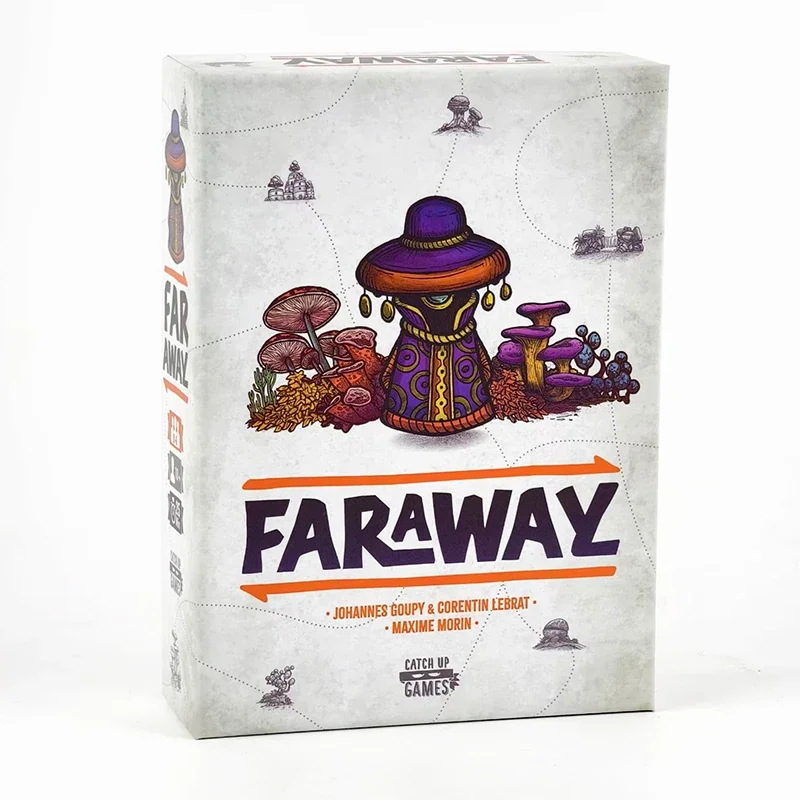 

Faraway English Board Game 2-6 Players Family/Party Funny Table Game Friends Entertainment Strategy Cards Game