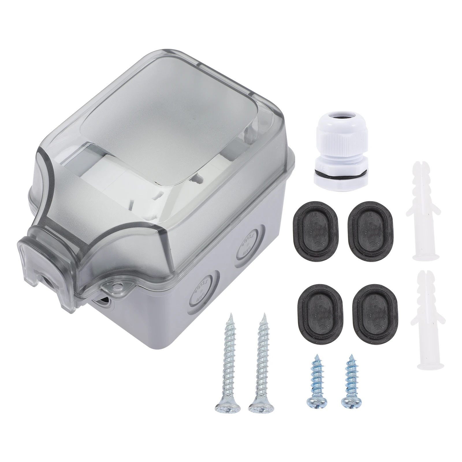 Waterproof Outdoor Box Dustproof Socket Protector Double Outlet Covers Outdoor Outlet Covers Waterproof Weatherproof