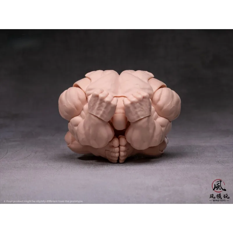 【2026 Q4】WINDTOYS 1/12 Maßstab Super Flexibles Gelenk Männliche Muskelstarke Körper-Actionfigur mit Kopfskulptur-Modell