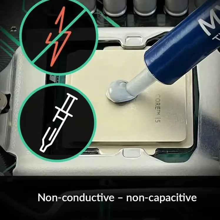 

100% 4g 8.5w Thermal Paste CPU Thermal Conductive Silicone Grease For GPU CPU Chips PC