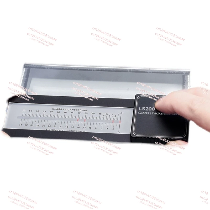 LS200 Scale Hollow Glass Thickness Gauge LS201 Digital Curtain Wall Double-layer Glass Thickness Gauge Measuring Instrument