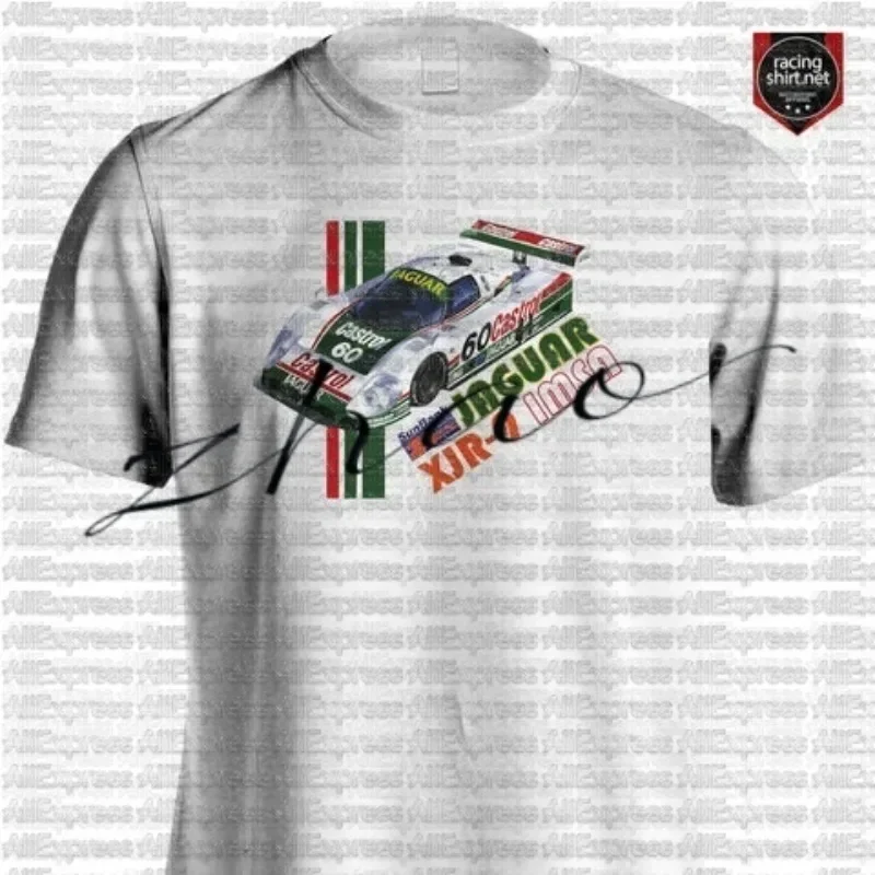 

Jaguar_XJR-9_SMSA-DAYTONA_24H_Champion 1988 Motorcycle Racing Race Sports T-shirt for Men and Women, Quick Drying and Breathable