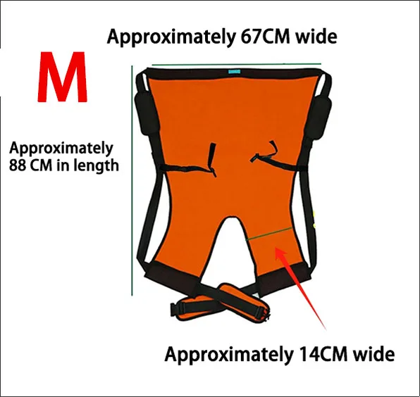 Paralyzed patients use shoulder straps to climb stairs, while disabled patients use transfer bags for the elderly