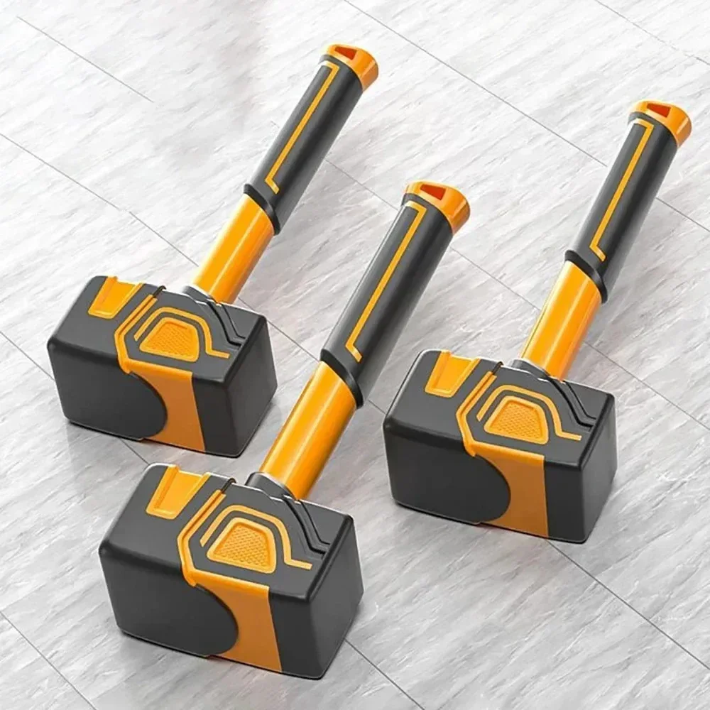 Martelo de Borracha Multifuncional Ferramentas Manuais Profissionais para Trabalhadores da Construção Telha Cerâmica Tapping de Borracha Macia