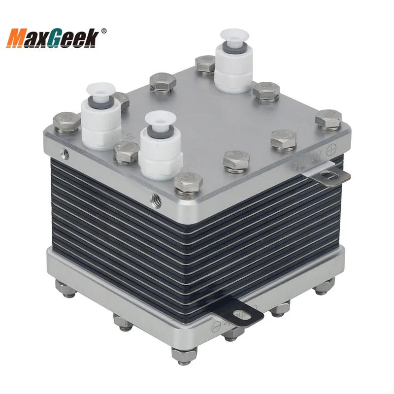 Maxgeek HB4E15-0PDXSXSS 2000ML/min PEM Electrolyzer Hydrogen Electrolyzer for Hydrogen Rich Water Generator