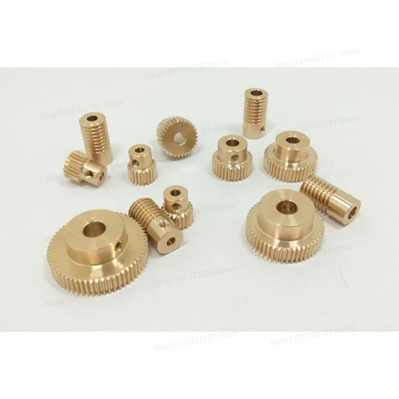 For 0.3 Mode Precision Turbine Worm Reducer, Miniature Worm Reducer, Gimbal Instrument Gear Reducer