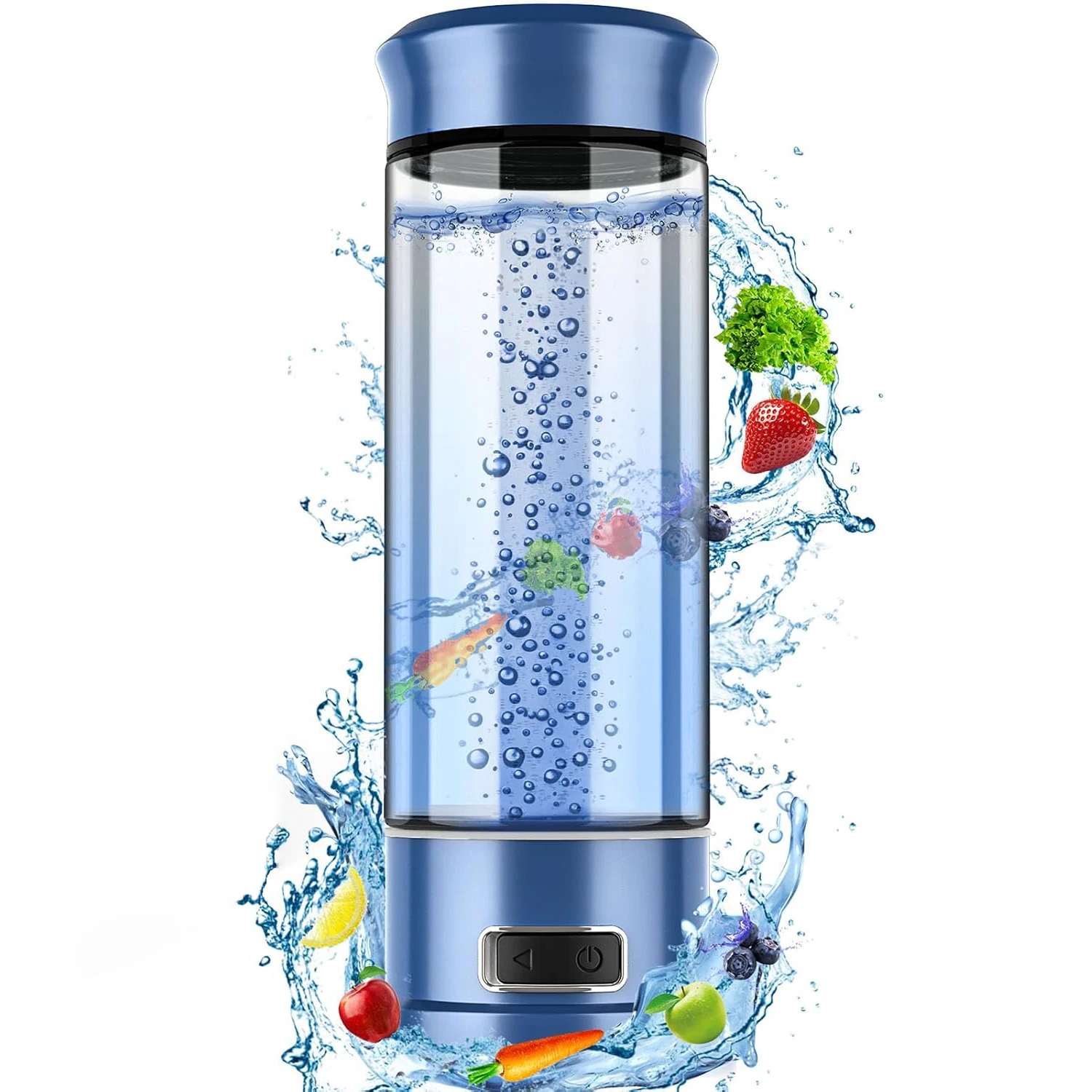 

New Portable Water Bottle Water Generator With SPE/PEM Technology 1500 PPB Pure Rich Water Cup