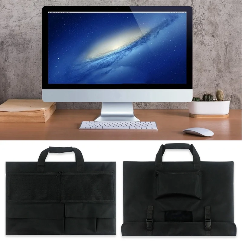 Travel Carrying Case for 24Inch IMac Desktop Computer,Protective Storage Bag for IMac Monitor Dust Cover with Handle