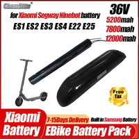 36V 5200mah 7800mah 12800mah Lithium Battery pack for 36v Xiaomi Segway Ninebot ES1 ES2 ES3ES4 E22 E25 Scooter External Battery
