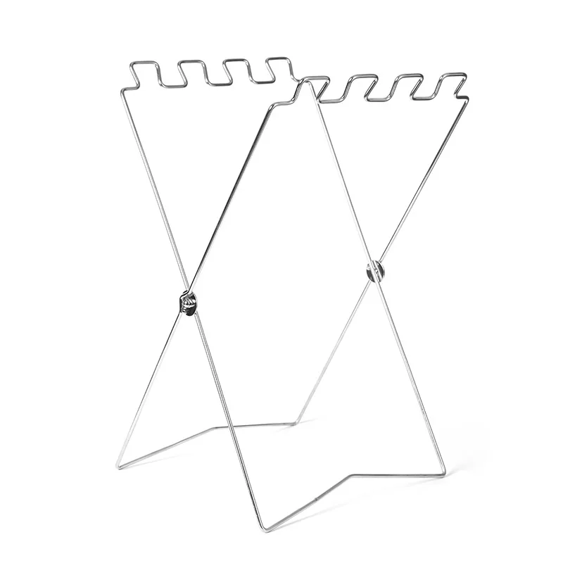 في الهواء الطلق المحمولة للطي رف القمامة كيس النفايات رف خاص المنزل المطبخ نزهة الشواء حامل حقيبة بلاستيكية