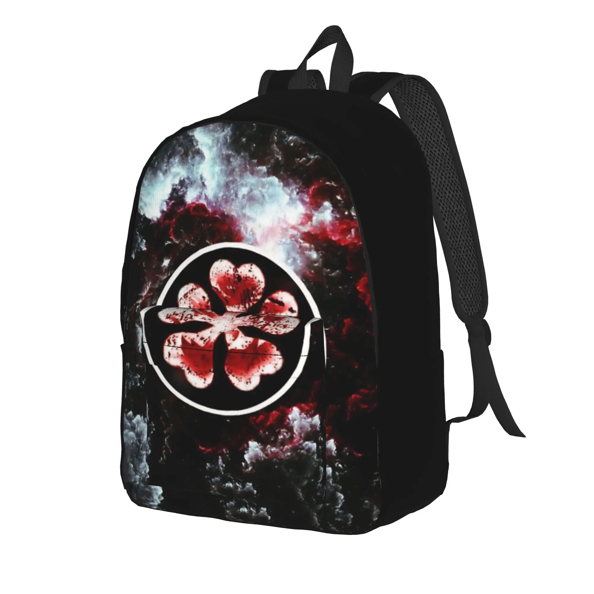 Five Leaf Clover Knapsack Back to school season fantasy magic   Good Quality Backpack