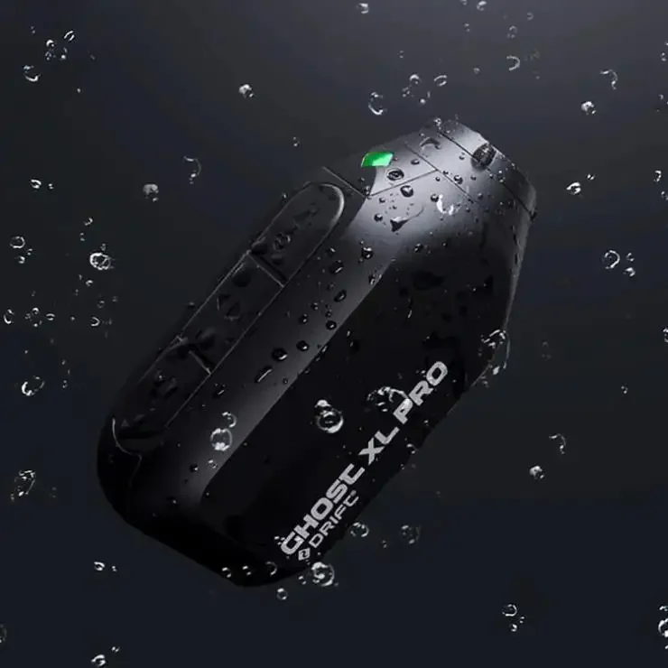 خوذة دراجة نارية Ghost XL Pro الأكثر مبيعًا، خوذة رياضية واي فاي 4K مقاومة للماء للتصوير الفوتوغرافي والفيديو والصوت