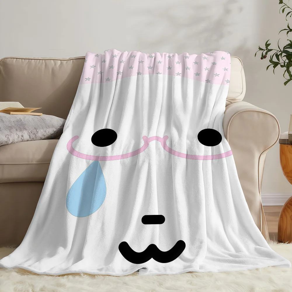 Cartoon Cute G-Ganadi Dog Blanket Soft Warm And Thick Perfect For Bedroom Living Room Bed Sofa Camping Picnic Office Gift