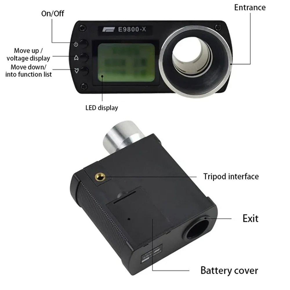 Bullet Firing Speed Chronograph Shooting Measuring Instruments Chronograph for Shooting LCD Chronoscope E9800-X Speed Tester image 3