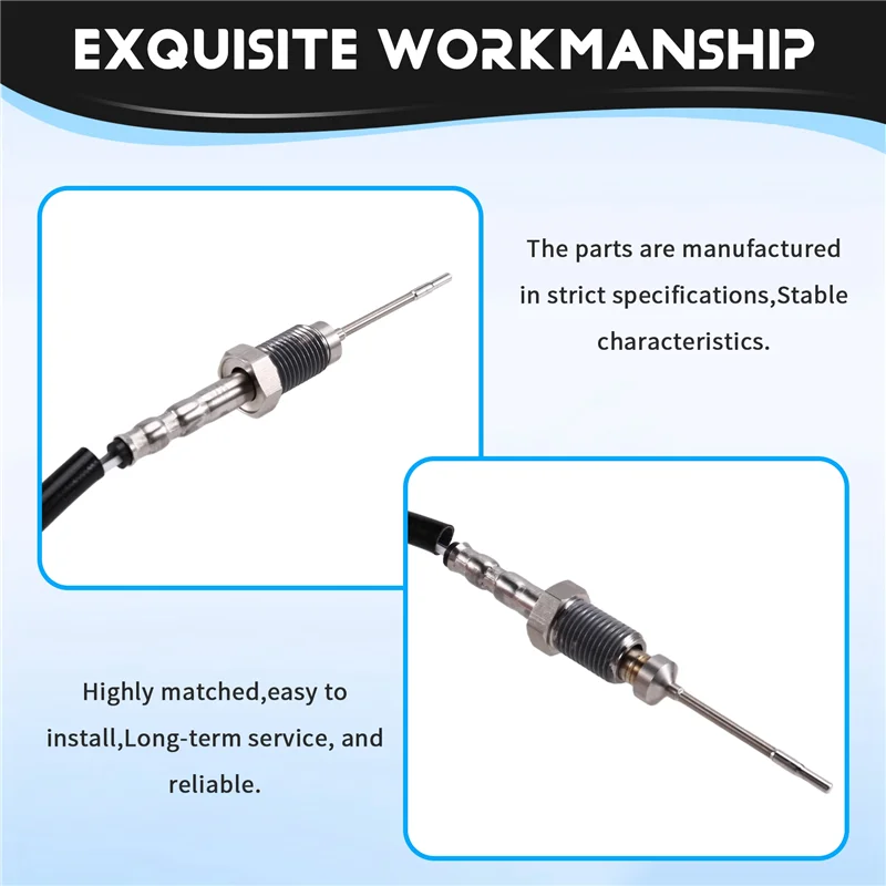 เซ็นเซอร์วัดอุณหภูมิไอเสียรถยนต์ AB16-Car รุ่น SH02-187G0 SH02187G0 SH02-18-7G0 สำหรับรถยนต์ Mazda 3 6 CX-5 เครื่องยนต์ดีเซล 2.2 ปี 2013-2017