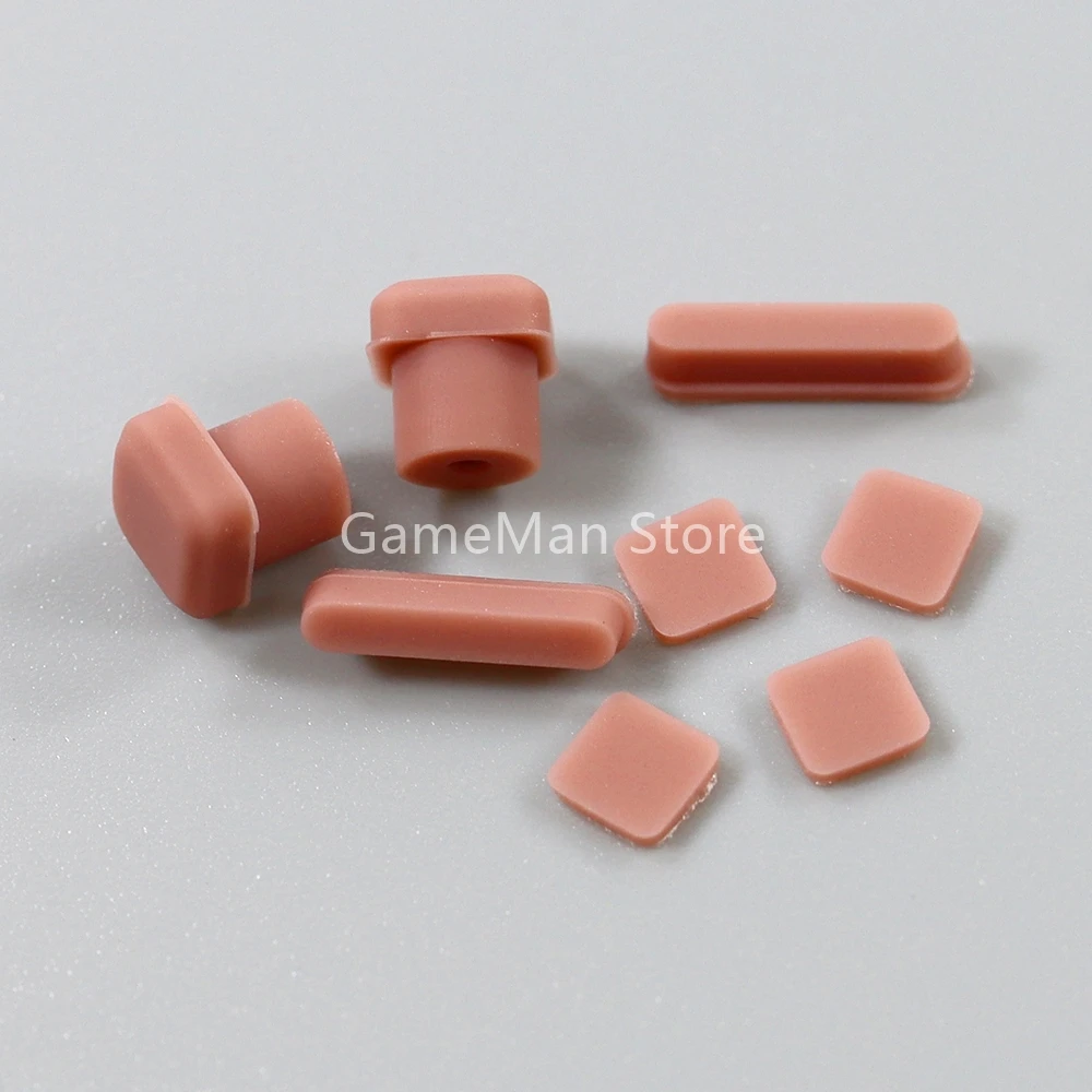 Tornillos de goma para consola DS Lite, cubierta de alta calidad para tornillos de pantalla LCD superior NDSL, 1 Juego