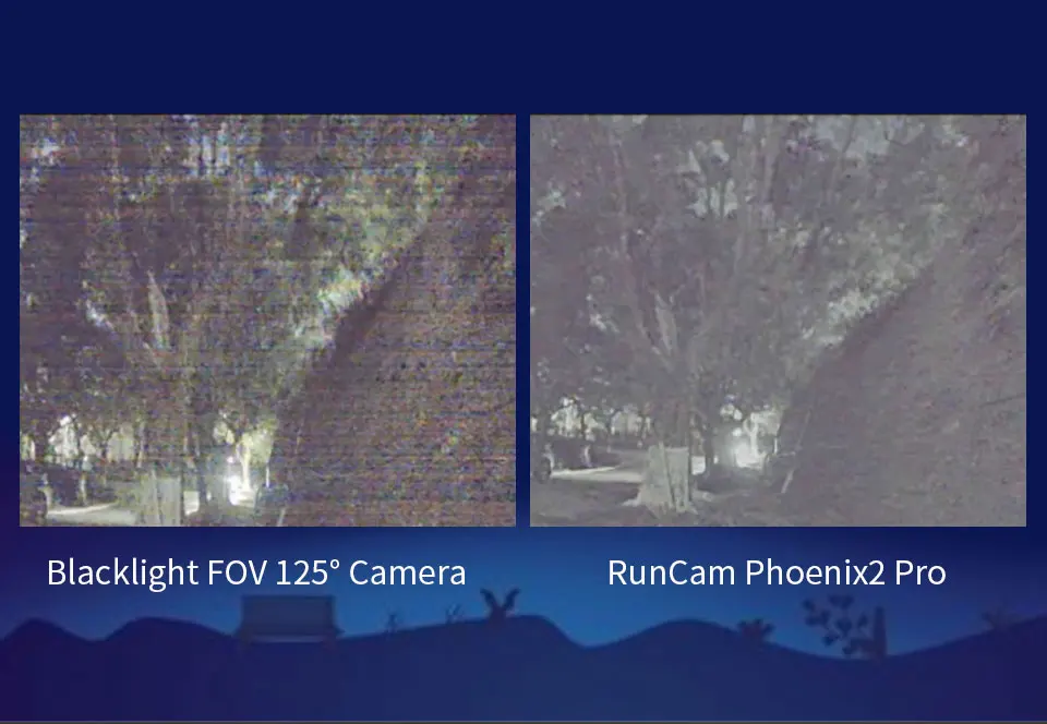 RunCam Phoenix 2 Pro 1500TVL Hochauflösende Nachtsichtkamera mit Ultra-Niedriglicht-Klarheit 850nm – Detail 4