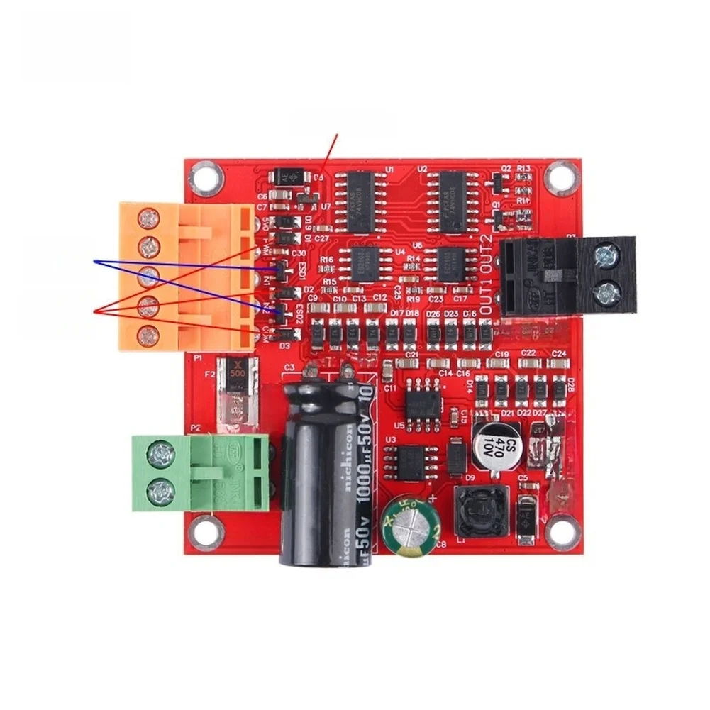 1pc 15A 12V 24V 36V FOR Pwm DC Motor For Velocity Regulator Driver Board Module Supports 9-36V Input Voltage Motor Driver