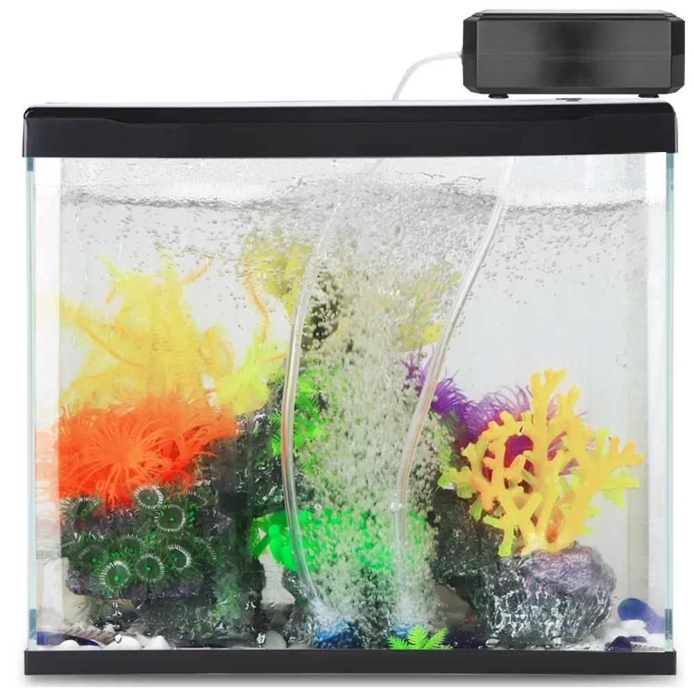 Fish tank aquarium USB oxygenation pump oxygenator outdoor fishing special AC DC battery charging dual-purpose oxygenation pump