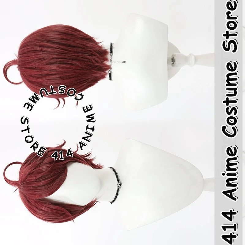 

Game & Anime Sakuya Sakuma Cosplay Wig A3! Spring Troupe Mobile Game Ver Heat-Resistant Fiber Synthetic Hair