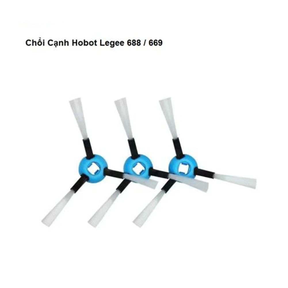 하이 퀄리티 사이드 브러시 진공 청소기, 실용적인 스위퍼 부품 도구, Hobot Legee 669/668/7 세트용 브러시 청소 장비, 3 개
