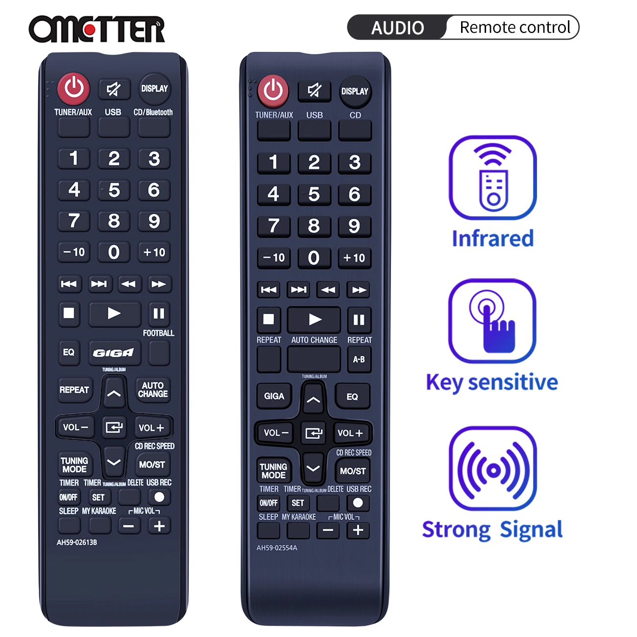 New Original Remote Control For SAMSUNG TV/CD AH59-02554A AH59-02613B for MX-F630 MX-F830 MX-H630 MX-H835 Audio System