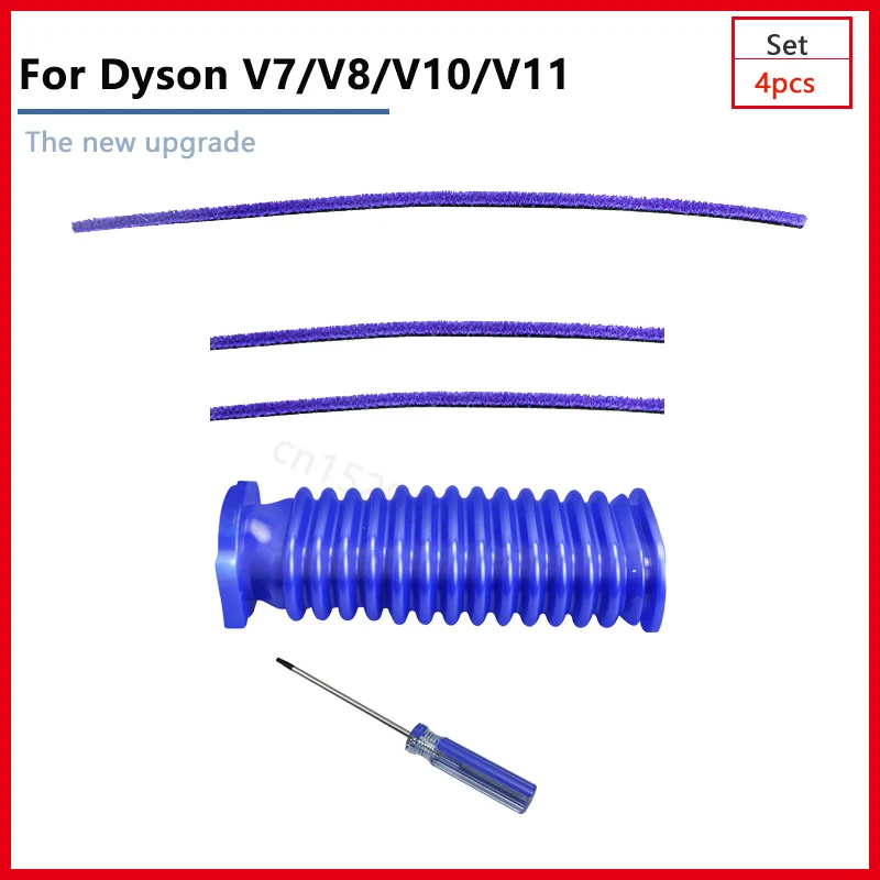 Szczotka podłogowa z miękkim włosiem Wąż do kłaczków Dyson V6 V7 V8 V10 V11 Części zamienne Odkurzacz robotyczny do urządzeń domowych