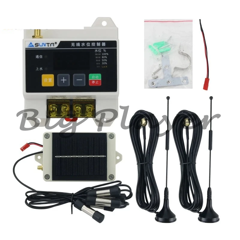 

S200-D Бесбарьерный беспроводной автоматический контроллер уровня воды 1000M (с адаптером питания)