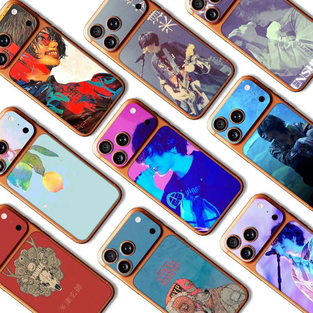 Singer Yonezu Kenshi Wrap Sticker For IPhone17 Pro/17pro Max Phone Decal Skin Rear Protector Case Film Full Cover